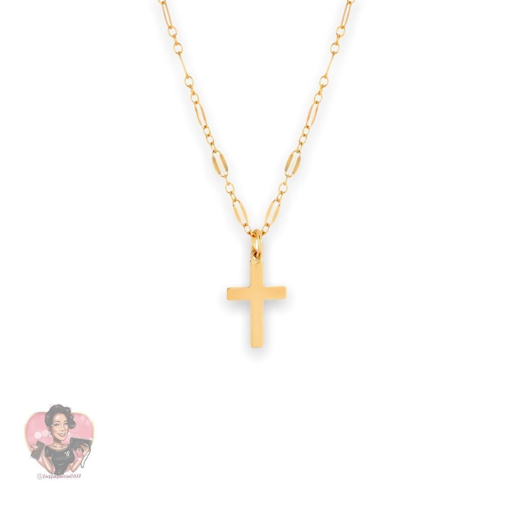 jOY DRAVECKY Luxe Cross Choker